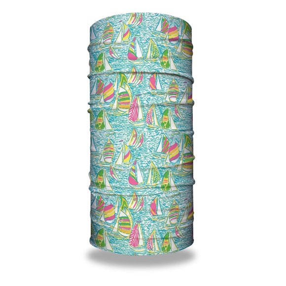 Lily Pulitzer Print - Sail Away - Neck gaiter NWOT - Picture 1 of 2